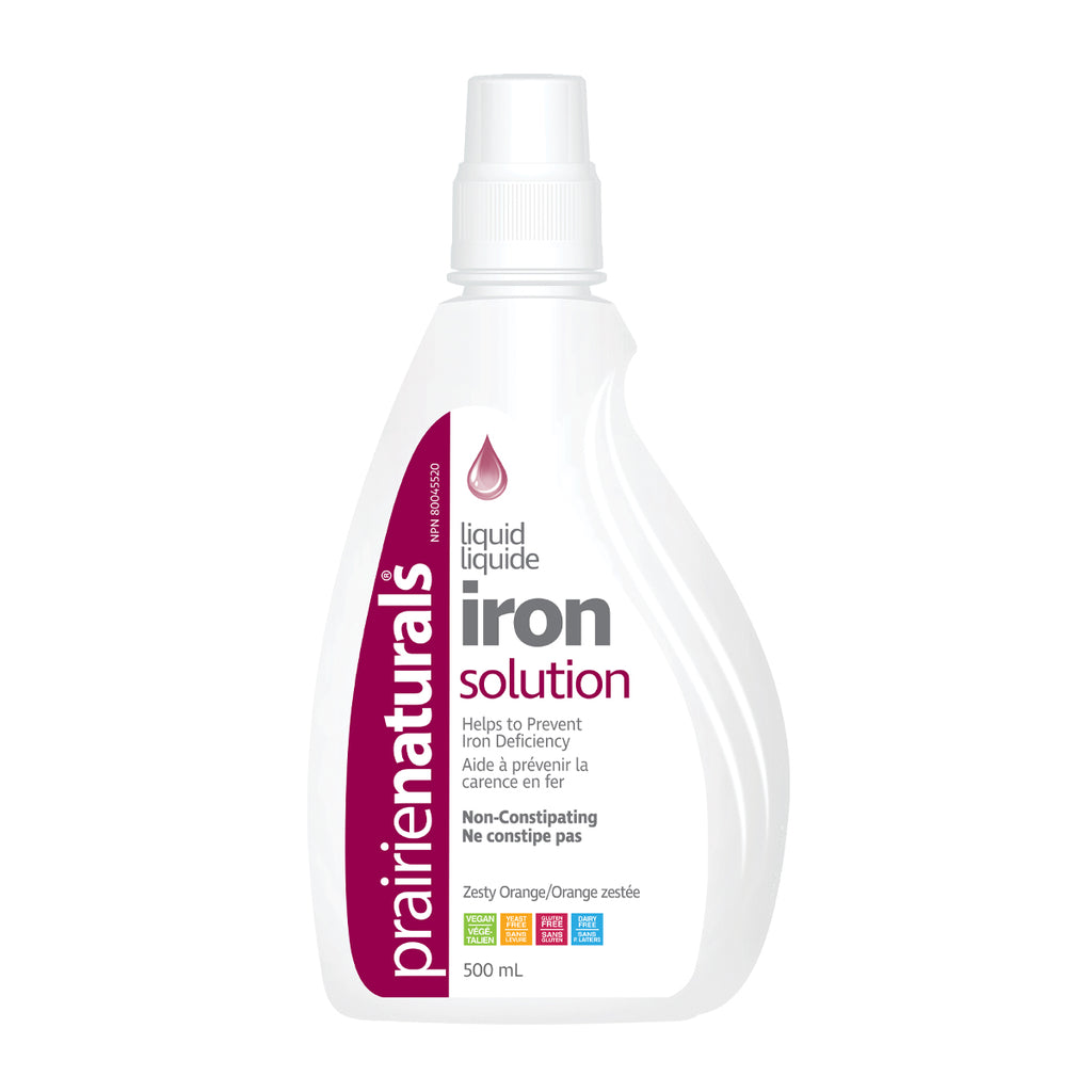 Prairie Naturals Liquid Ionic Iron Solution 500ml Liquid