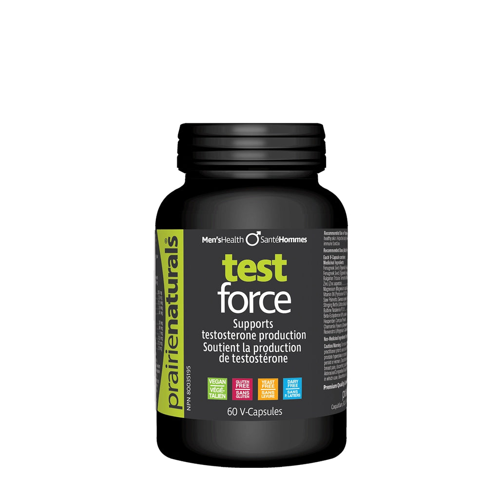 Prairie Naturals Test Force 60 Veg. Capsules