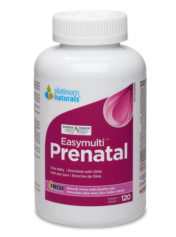 Platinum Naturals Prenatal Easymulti 120 Softgels