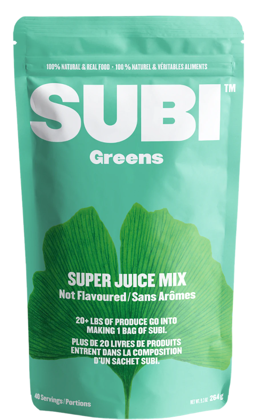 Subi Super Juice Mix Not Flavoured 264g Powder 40 Servings