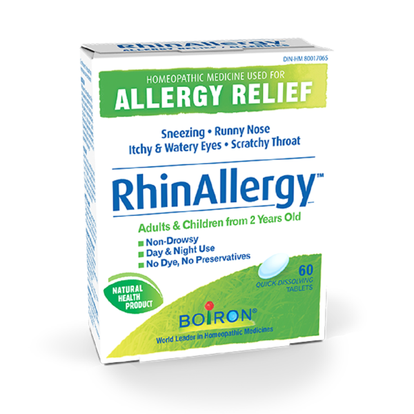 Boiron RhinAllergy 60 Quick-dissolving Tablets
