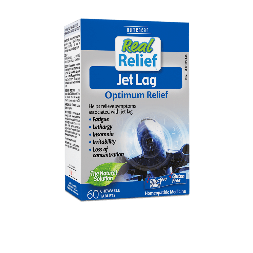 Homeocan Jet Lag 60 Chewable Tablets