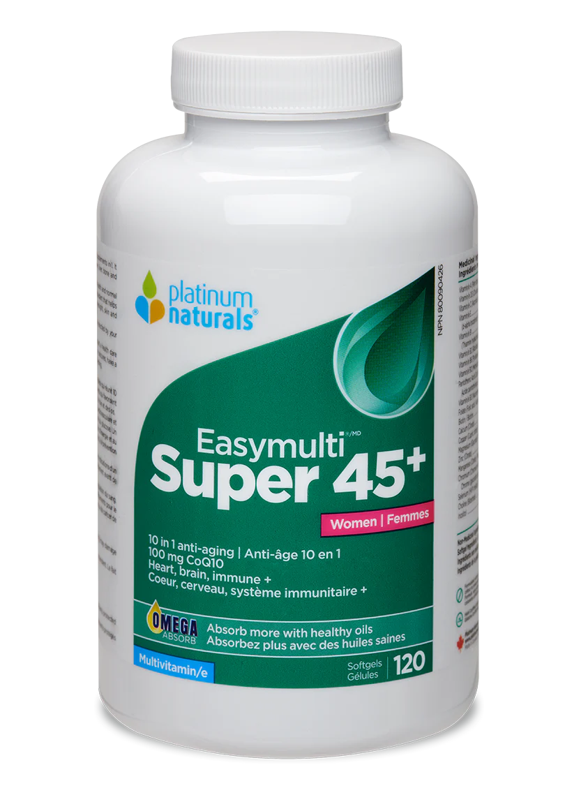 Platinum Naturals Super Easymulti 45+ for Women Softgels
