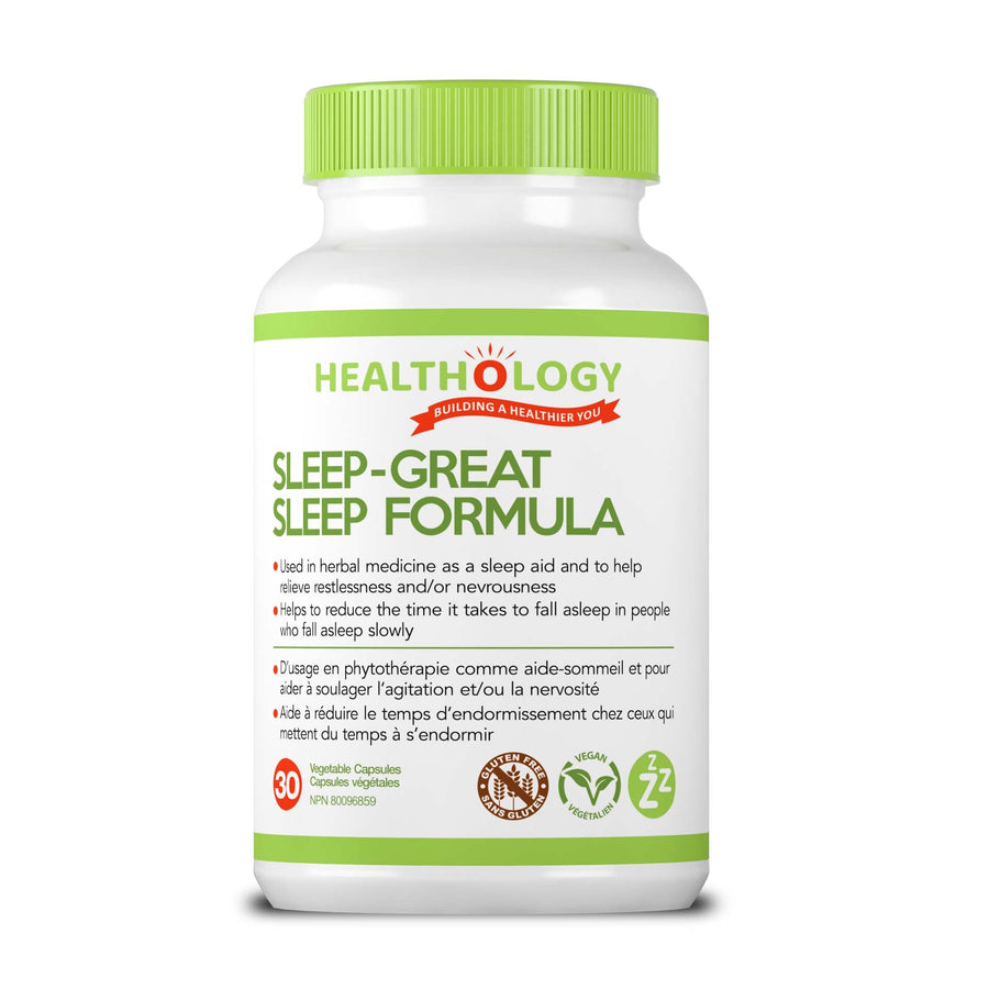 Healthology SLEEP-GREAT 30 Veg. Capsules