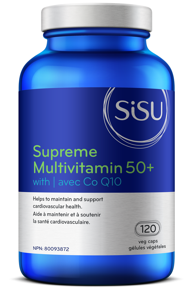 Sisu Supreme Multivitamin 50+ 120 Veg. Capsules