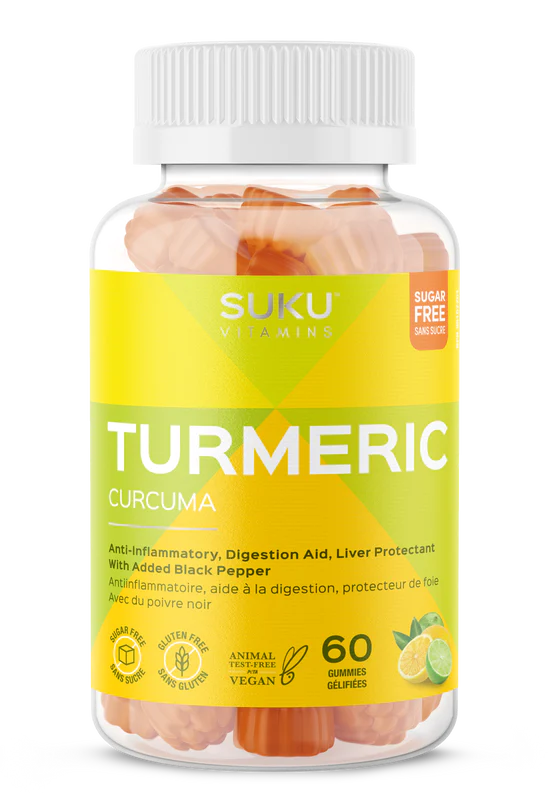 Suku Turmeric Lemon Lime Flavour 60 Gummies