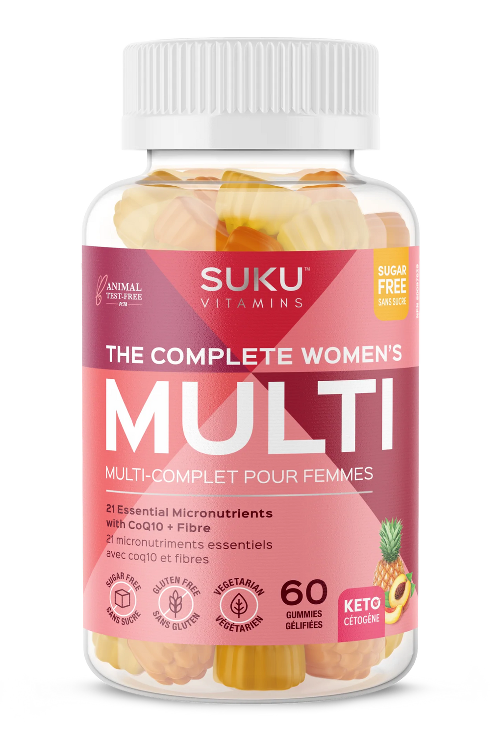 Suku The Complete Women’s Multi 60 Gummies