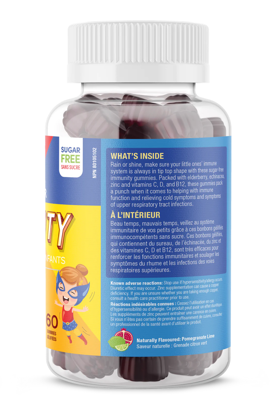 Suku Vitamins Kids Super Immunity Tropical Bonanza Flavour 60 Gummies