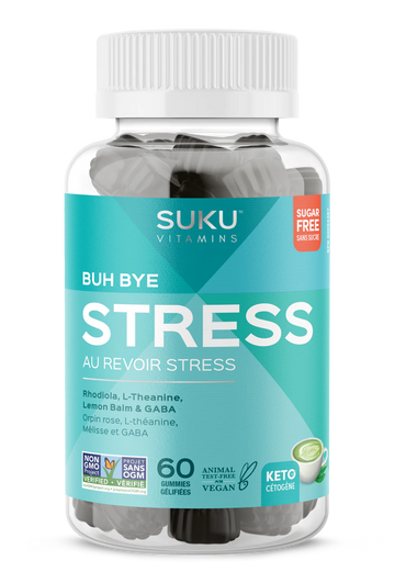 Suku Buh Bye Stress Zenful Matcha Decaffeinated Flavour 60 Gummies