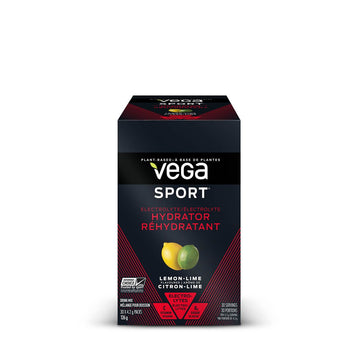 Vega Sport® Electrolyte Hydrator - Lemon Lime Plant-Based 30x4.2g