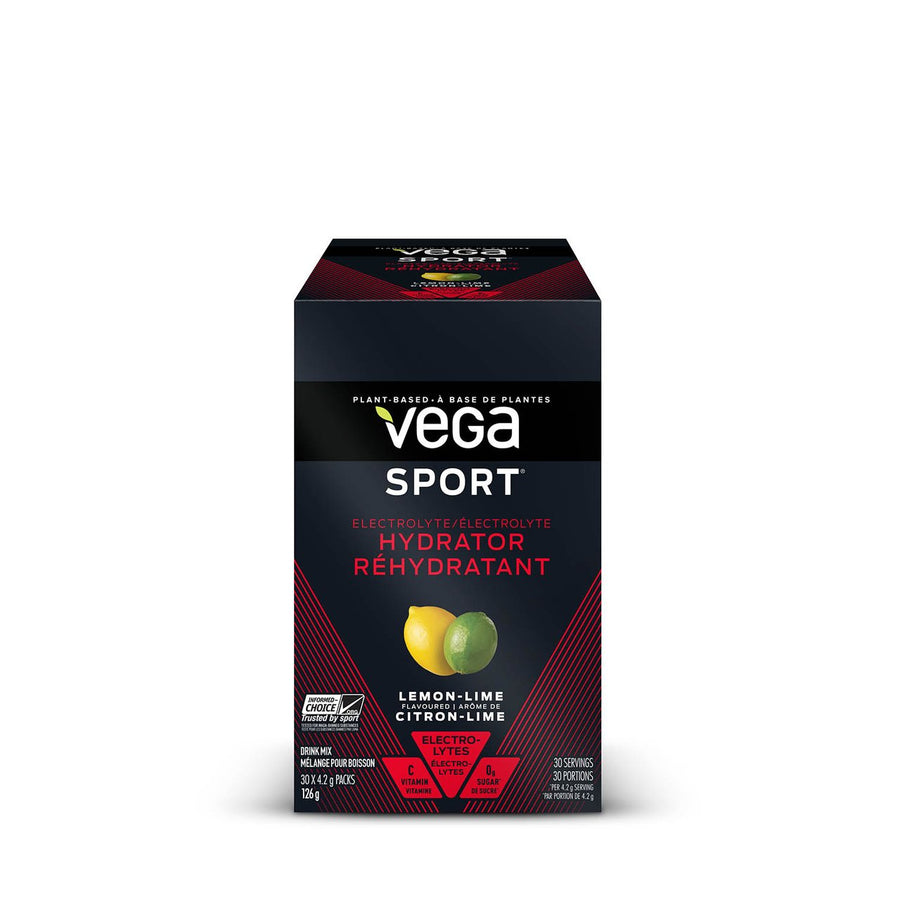 Vega Sport® Electrolyte Hydrator - Lemon Lime Plant-Based 30x4.2g