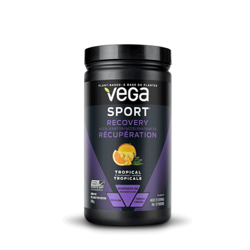 Vega Sport® Recovery - Tropical Plant-Based Workout Recovery 540g Powder
