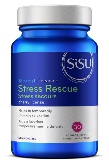 Sisu Stress Rescue L-Theanine 30 Chewable tablets
