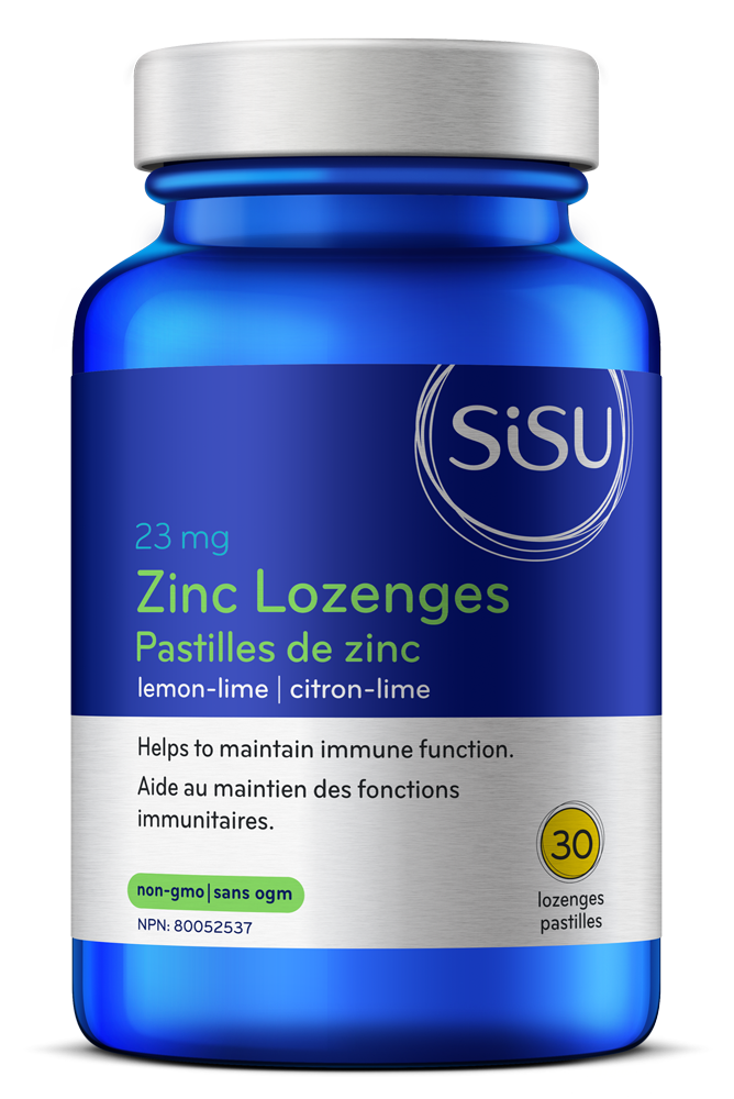 Sisu Zinc Lozenges 23mg 30 Lozenges