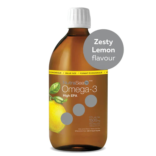 Nature's Way NutraSea HP Omega-3 500ml Liquid Lemon Flavour