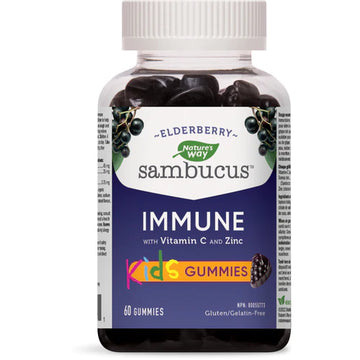 Nature's Way Sambucus Immune Support for kids 60 Gummies