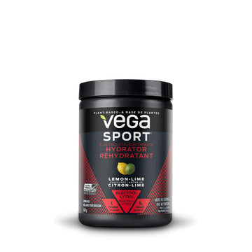 Vega Sport® Electrolyte Hydrator - Lemon Lime Plant-Based 168g Powder