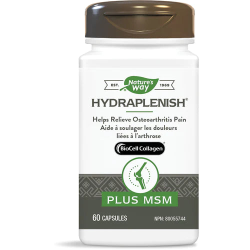 Nature's Way Hydraplenish Plus MSM & Collagen 60 Capsules