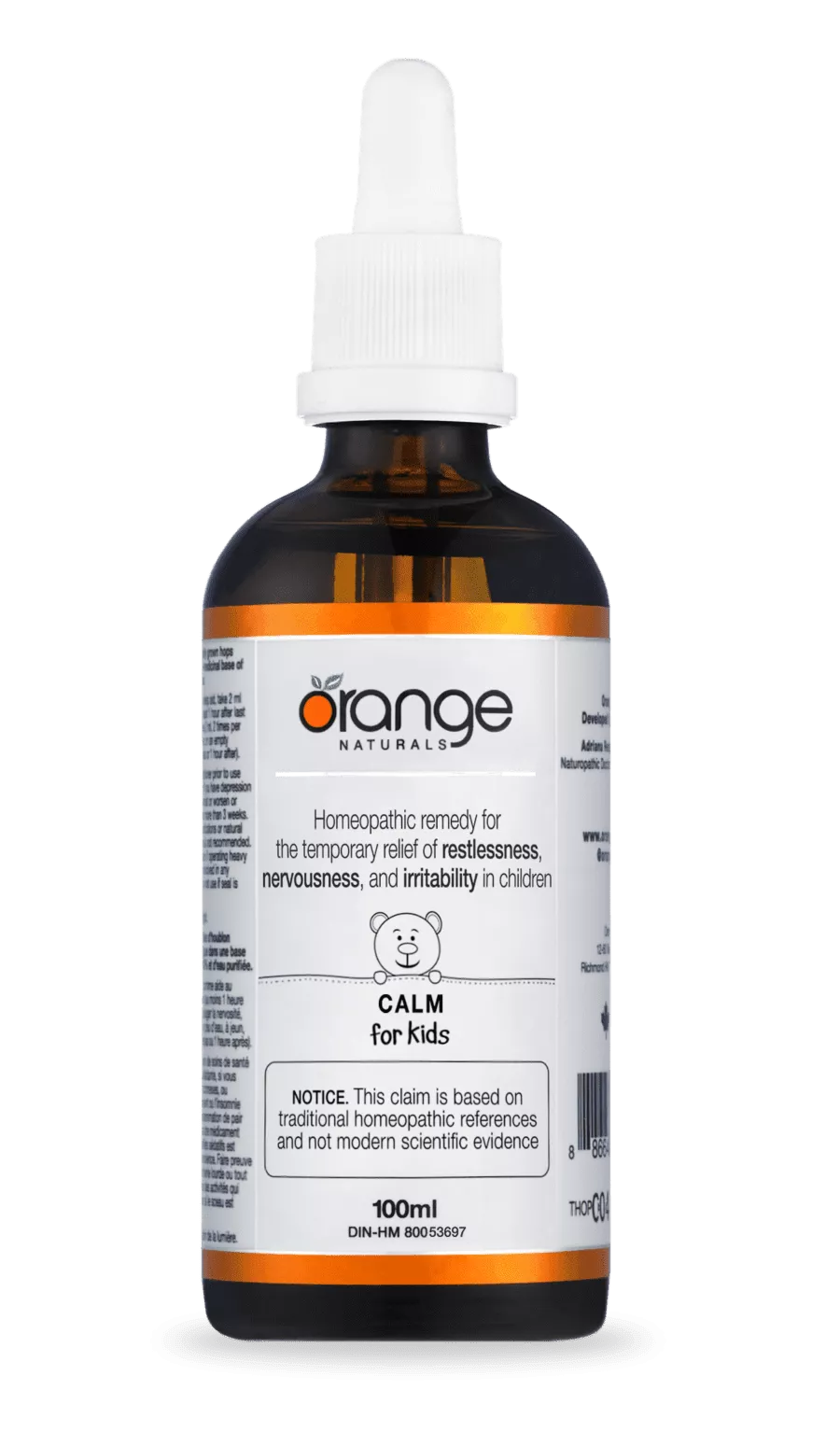 Orange Naturals Calm for Kids 100ml Tincture