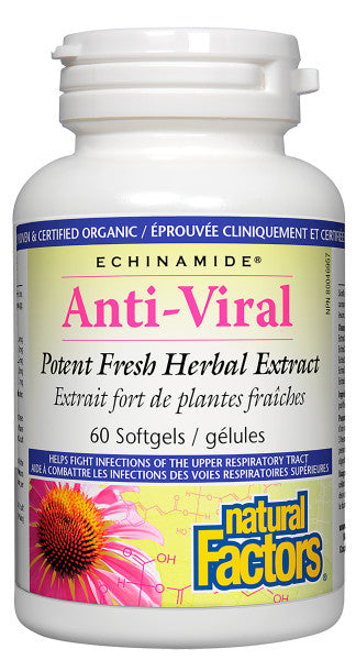 Natural Factors Anti-Viral Formula 60 Softgels