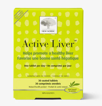 New Nordic Active Liver 30 Coated Tablets