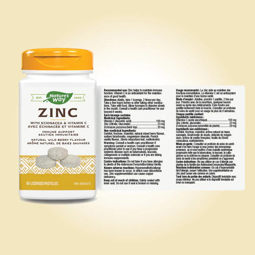 Nature's Way Zinc 60 Lozenges