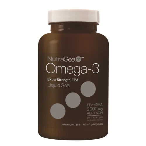 NutraSea HP Omega-3 60 Softgels Fresh Mint Flavour