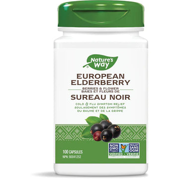Nature's Way European Elderberry 100 Capsules
