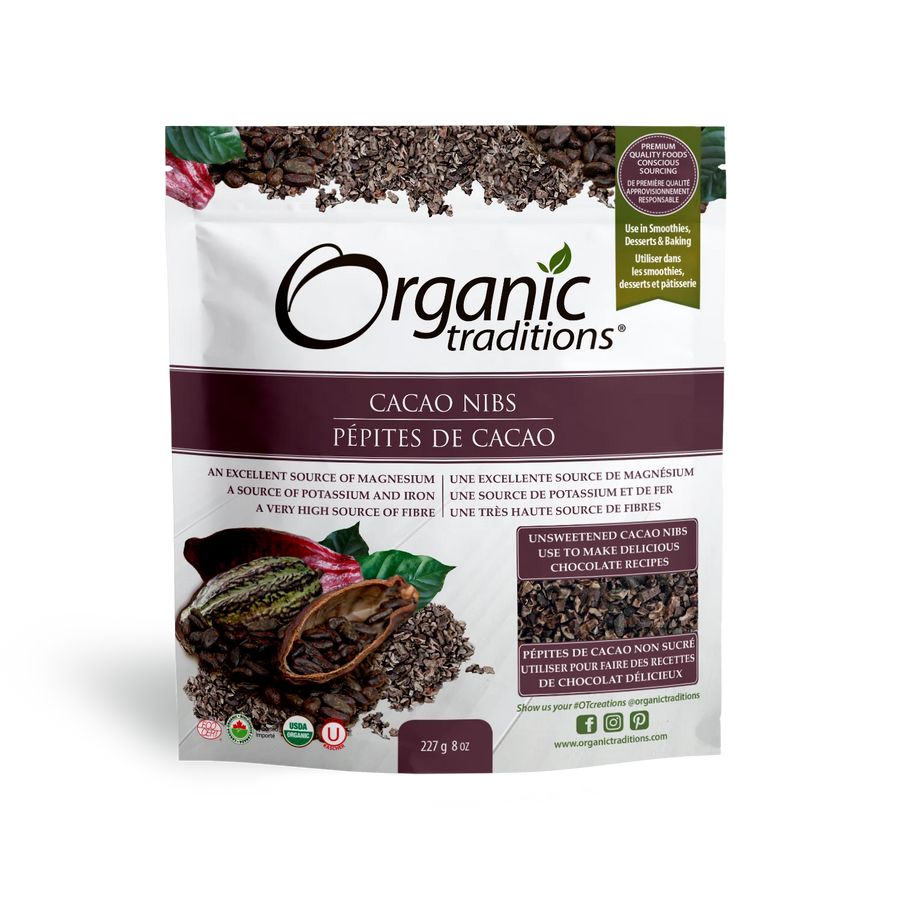 Organic Traditions Cacao Nibs 227g