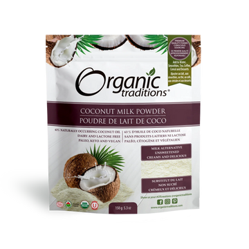 Organic Traditions Coconut Milk 150g Powder