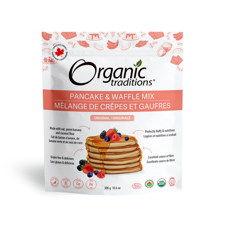 Organic Traditions Original Pancake & Waffle Mix 300g