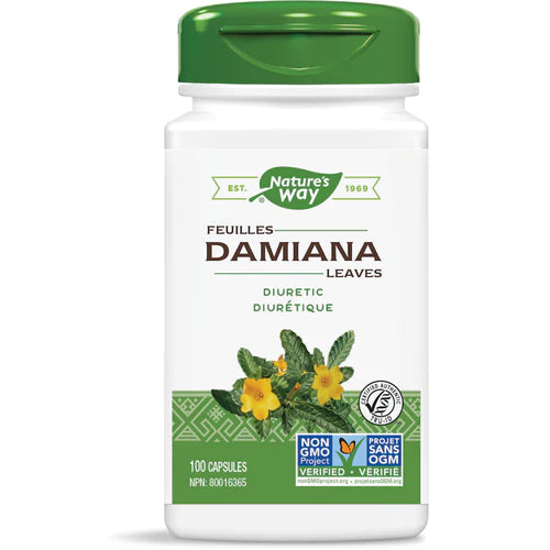 Nature's Way Damiana Leaves 100 Capsules