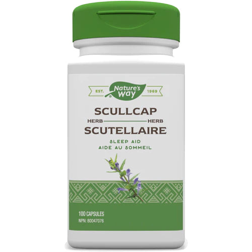 Nature's Way Scullcap Herb 100 Capsules