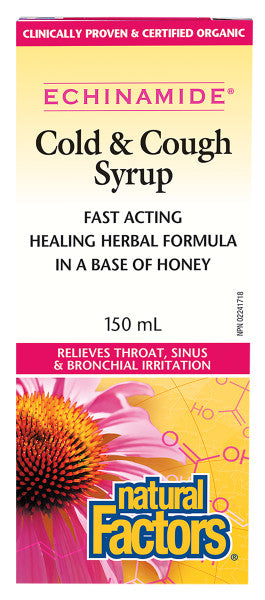 Natural Factors Cold & Cough Syrup 150ml Liquid