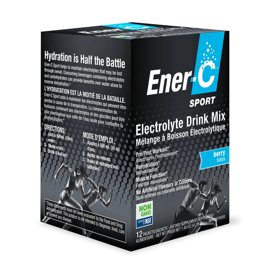 Ener-C Electrolyte Drink Mix 12 Sachet Mixed Berry Flavour