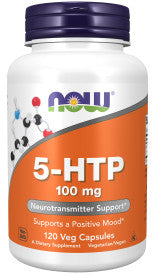 Now 5-HTP 100 mg 120 Veg. Capsules