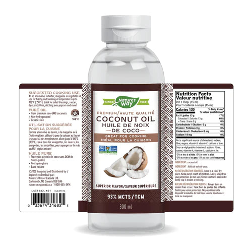 Nature's Way Premium Coconut Oil Liquid