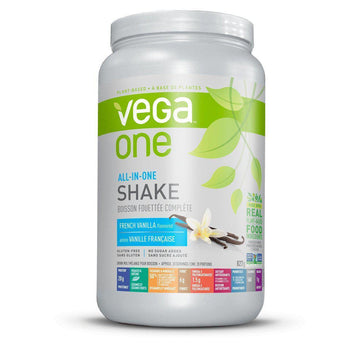 Vega One® All-in-One Shake - French Vanilla Plant-Based Meal Replacement 827g Powder