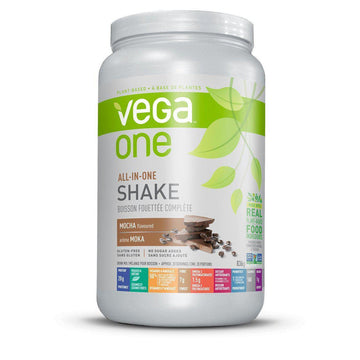 Vega One® All-in-One Shake - Mocha Plant-Based Meal Replacement 836g Powder