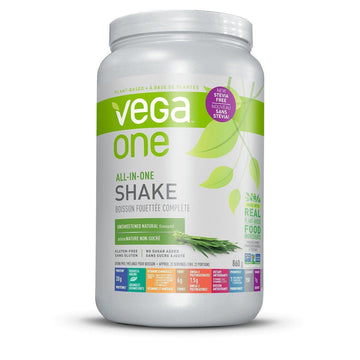 Vega One® All-in-One Shake - Unsweetened Natural Plant-Based Meal Replacement 860g Powder