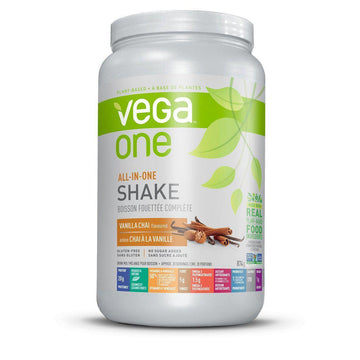 Vega One® All-in-One Shake - Vanilla Chai Plant-Based Meal Replacement 874g Powder
