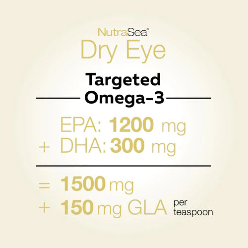 NutraSea Dry Eye Targeted Omega-3 200ml Liquid Citrus Flavour