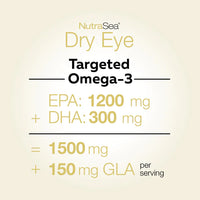 NutraSea Dry Eye 120 Softgels Fresh Mint Flavour