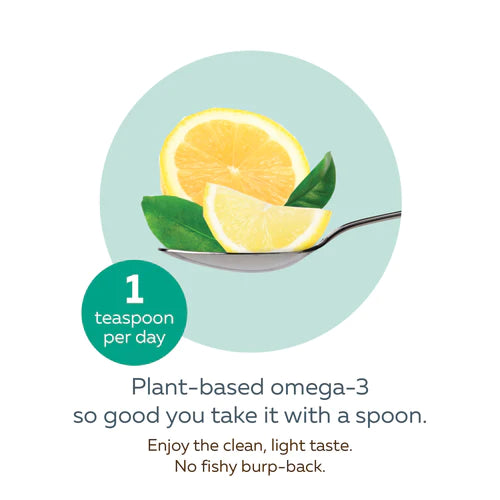 Nature's Way NutraVege Omega-3 Plant Based 200ml Liquid Lemon Flavour